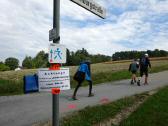  Wanderroute bergan auf der Luisenburgstrae 